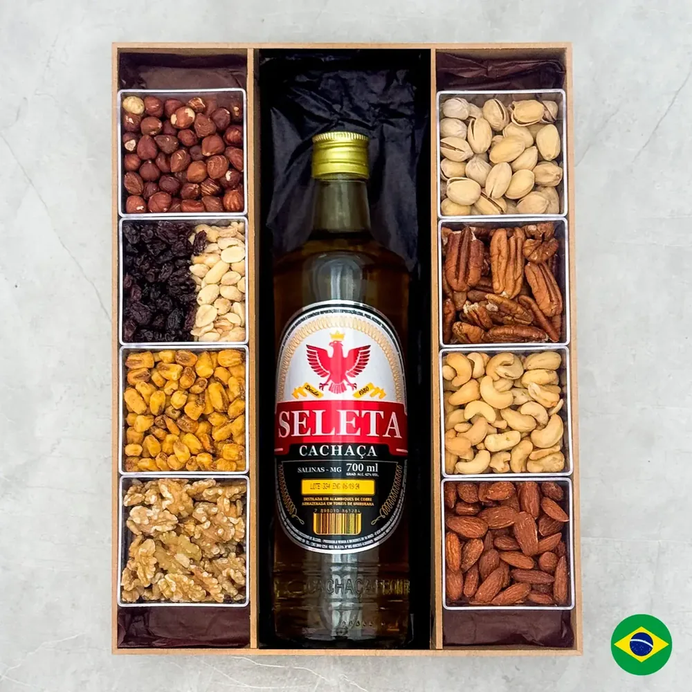 Box Unique – Cachaça Seleta Ouro