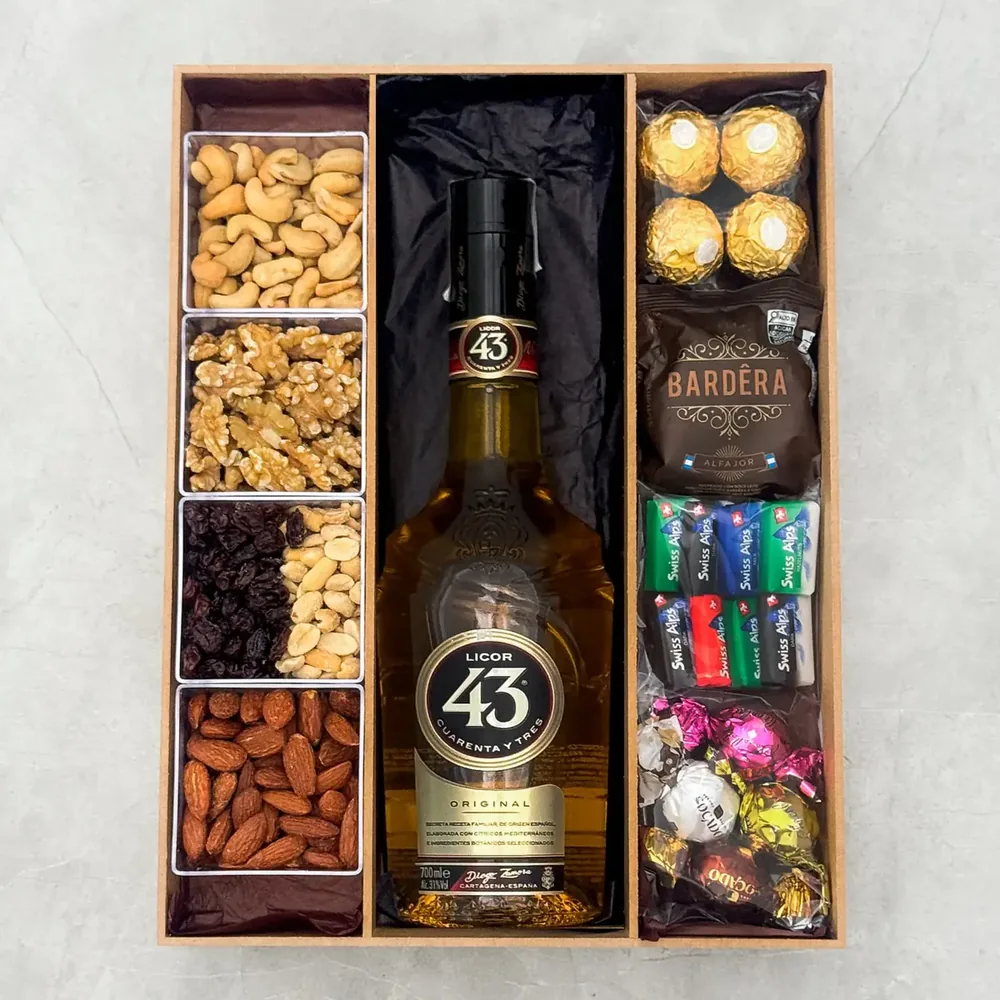 Box Unique Choco – Licor 43