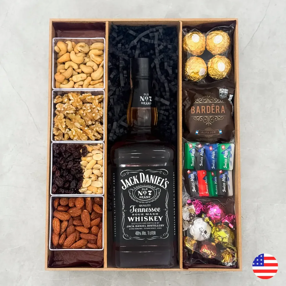 Box Unique Choco – Whisky Jack Daniel’s